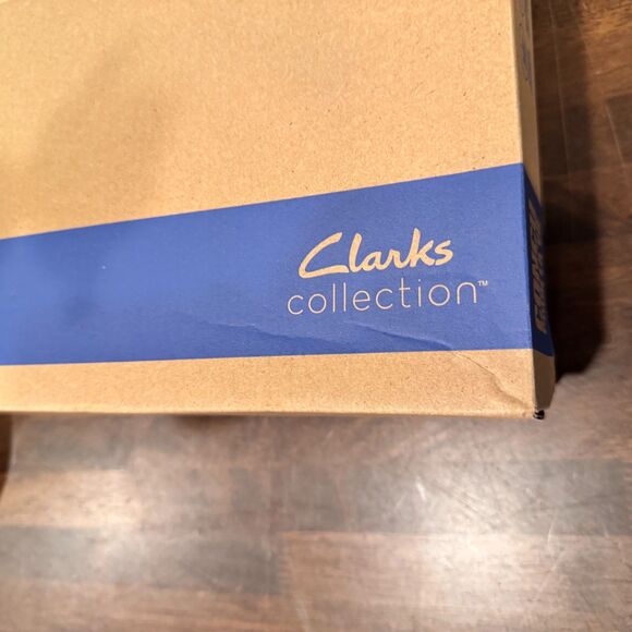 Clarks Collection Laurieann Rena Tan Combi Leather Sandals Women’s 8.5 W NIB - Picture 6 of 10